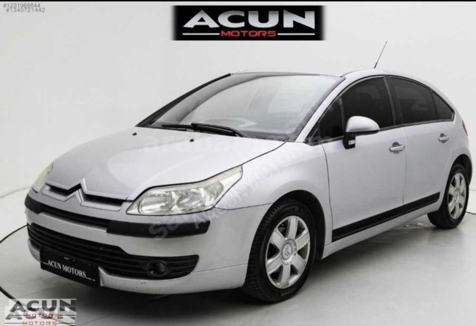 ACUN MOTORS DEĞİŞENSİZ BOYASIZ 2008 C4 1.6HDİ SX PK OTOMATİK VTS 1