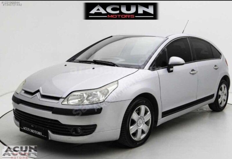 ACUN MOTORS DEĞİŞENSİZ BOYASIZ 2008 C4 1.6HDİ SX PK OTOMATİK VTS