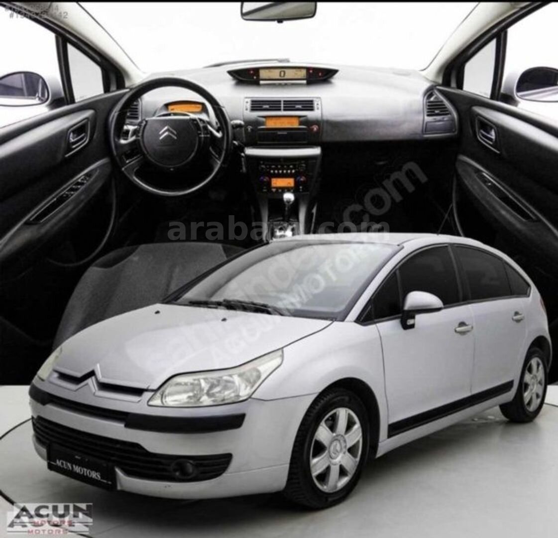 ACUN MOTORS DEĞİŞENSİZ BOYASIZ 2008 C4 1.6HDİ SX PK OTOMATİK VTS 2