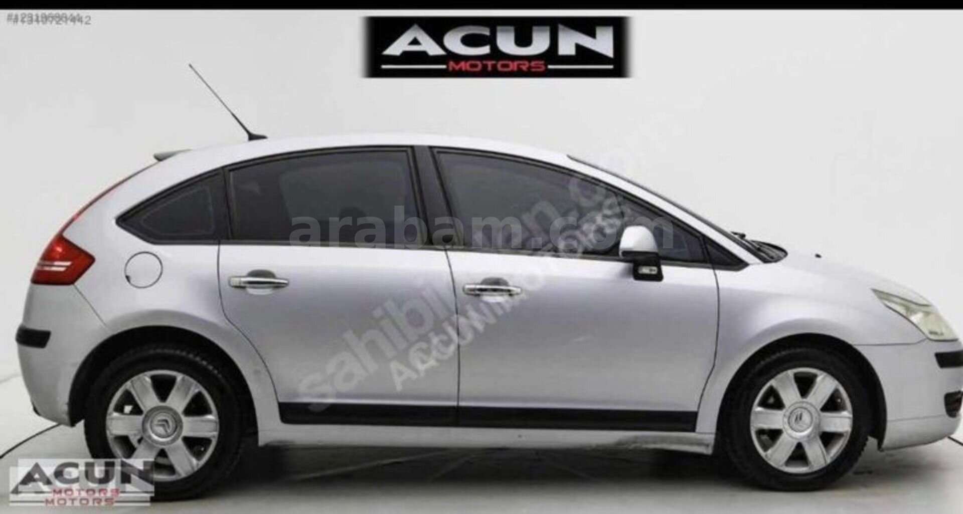 ACUN MOTORS DEĞİŞENSİZ BOYASIZ 2008 C4 1.6HDİ SX PK OTOMATİK VTS 6