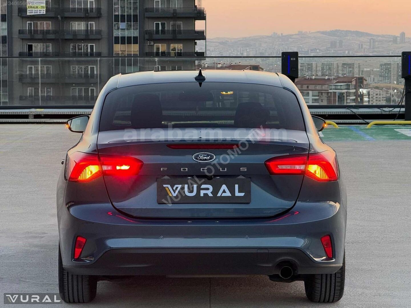 VURALOTOMOTİV/2024FORD FOCUS TİTANİUMSTİL GÜVENLİK PAKET HATASIZ 6