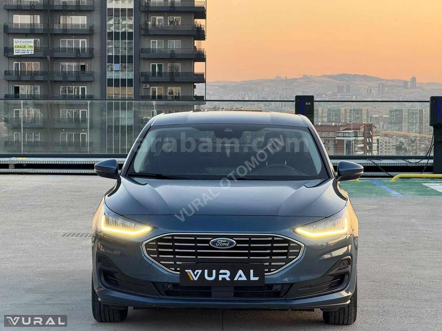 VURALOTOMOTİV/2024FORD FOCUS TİTANİUMSTİL GÜVENLİK PAKET HATASIZ 2