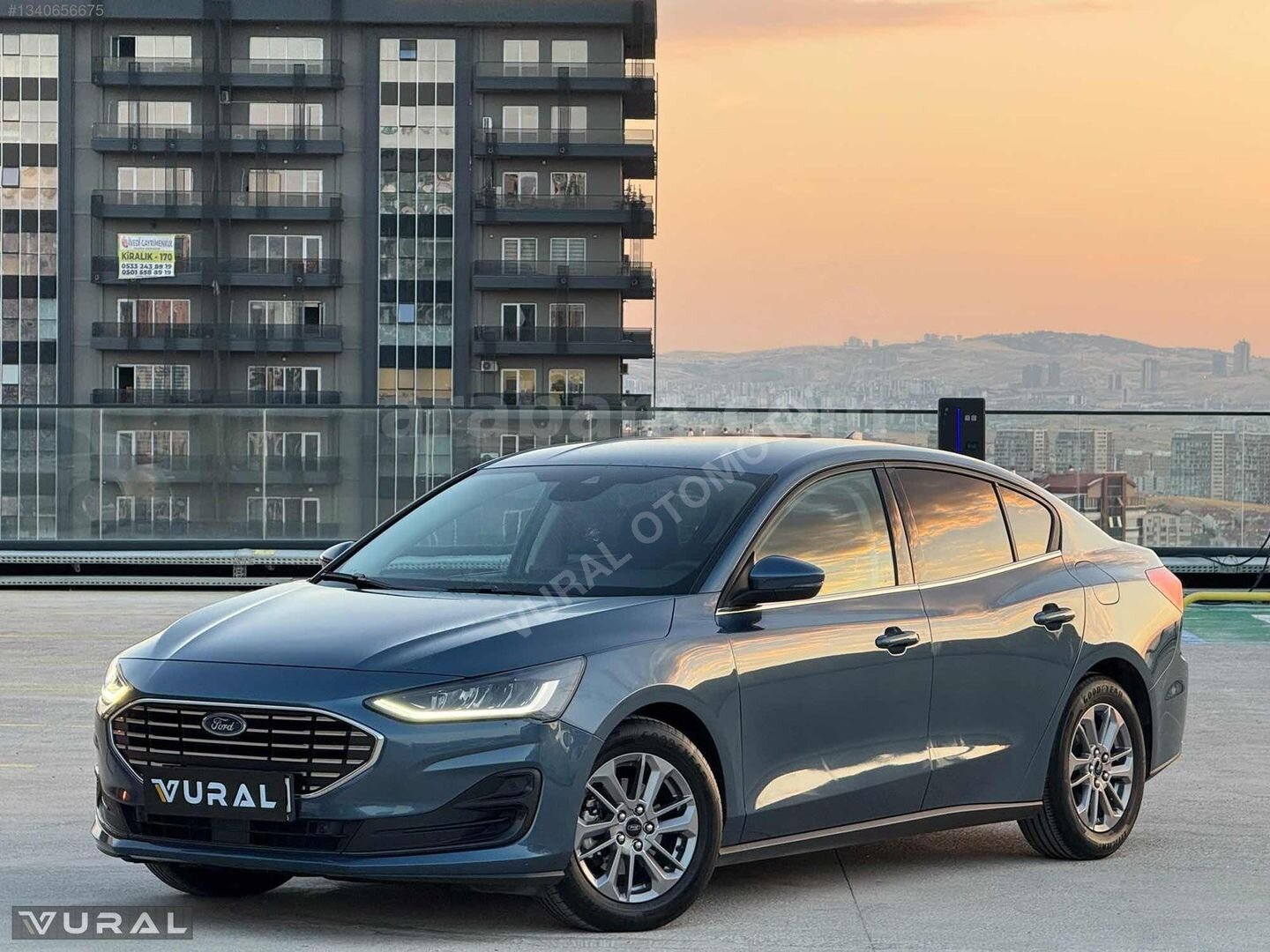VURALOTOMOTİV/2024FORD FOCUS TİTANİUMSTİL GÜVENLİK PAKET HATASIZ 1