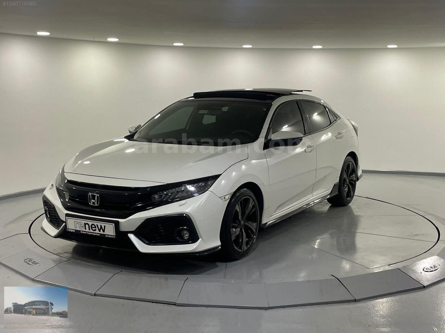 2018 Civic 1.5 VTEC Turbo Sport Plus / 47.857 KM "0,79 KREDİ" 1
