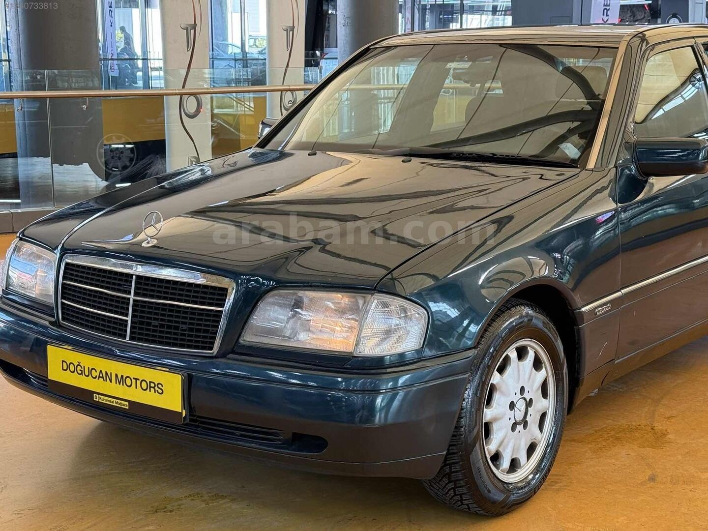 *1995*MERCEDES*C200*ELEGANCE*OTOMATİK*BENZİN+LPG*HAKİ*KLİMA*4CAM 2
