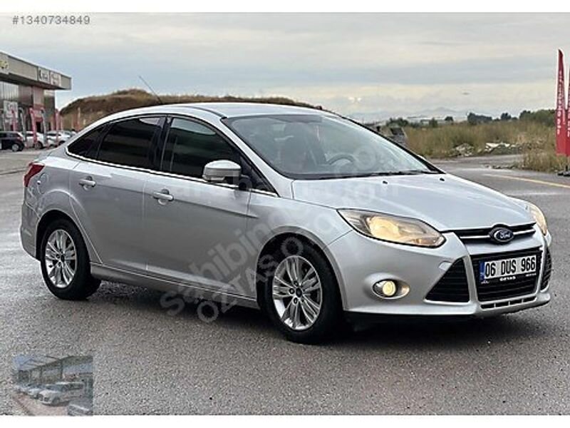 ANINDA KREDİ 2014 FORD FOCUS 1.6 TDCI İÇİ BEJ EKRANLI DEĞİŞENSİZ