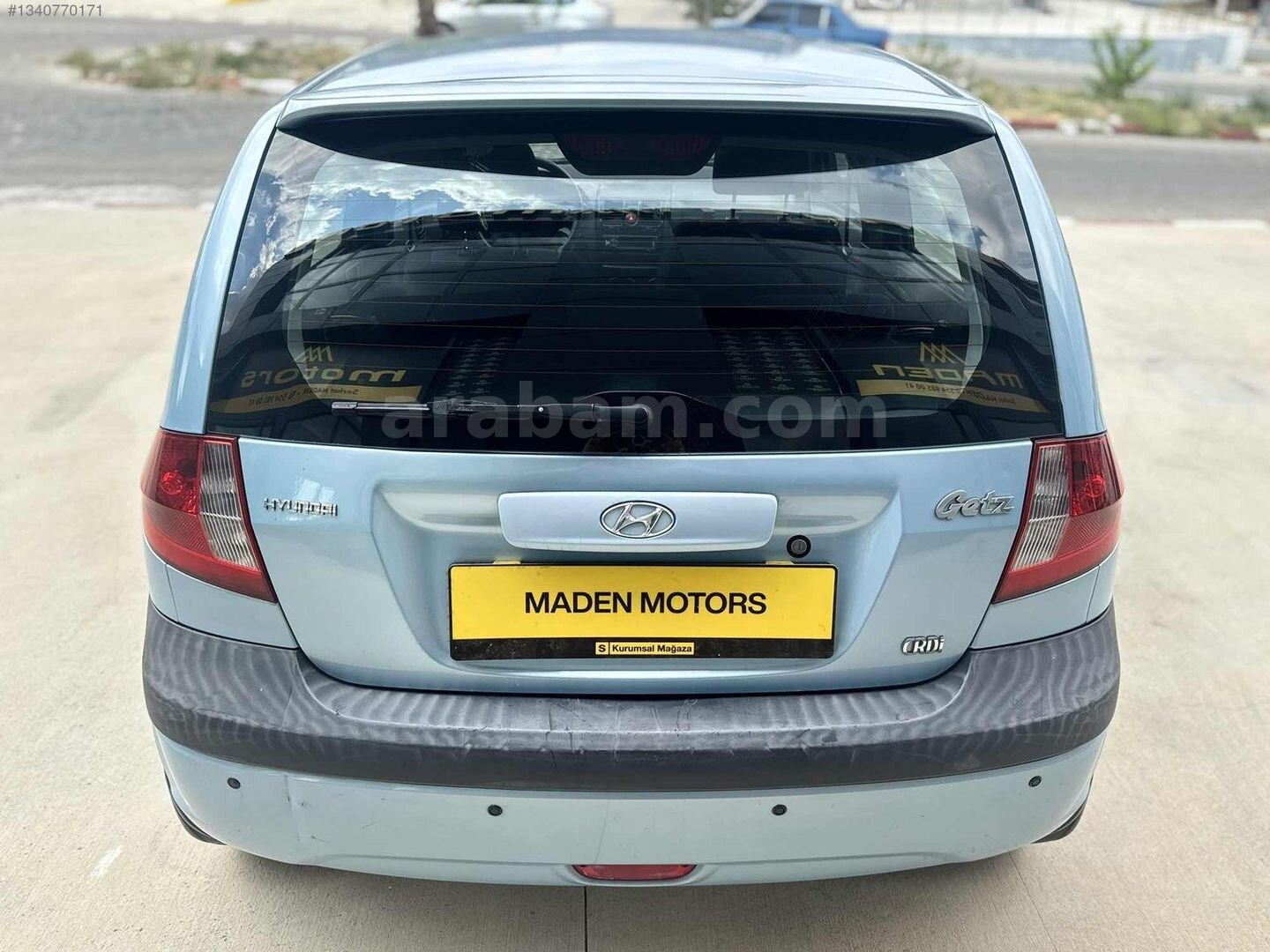 MADEN MOTORS SATILIK 135 BİN KM BOYASIZ GETZ KARTA 6/12 TAKSİT 6