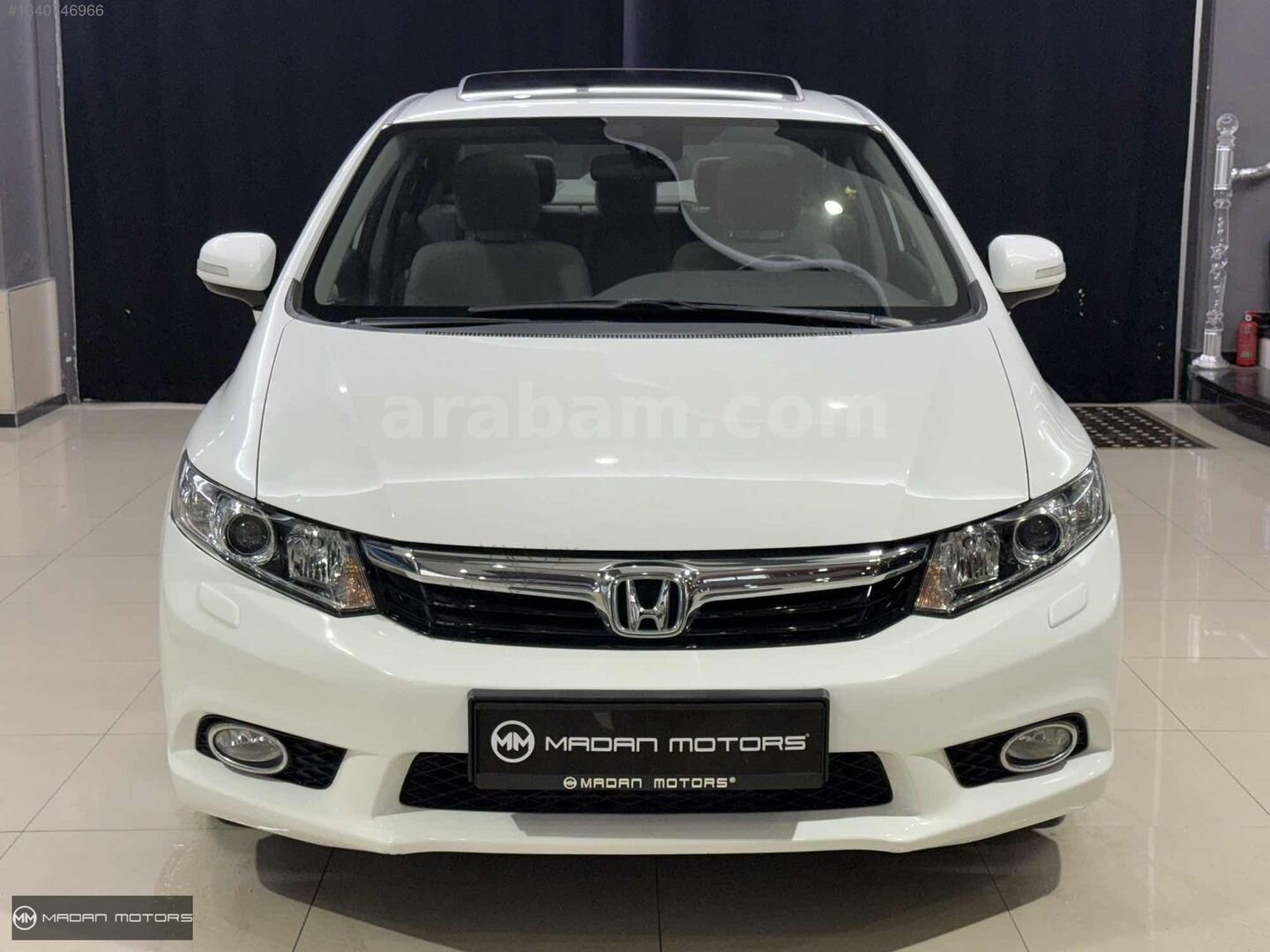 MADAN-2013 HONDA CİVİC 1.6İ-VTEC ELEGANCE 25.000 KM OTOMATİK 2
