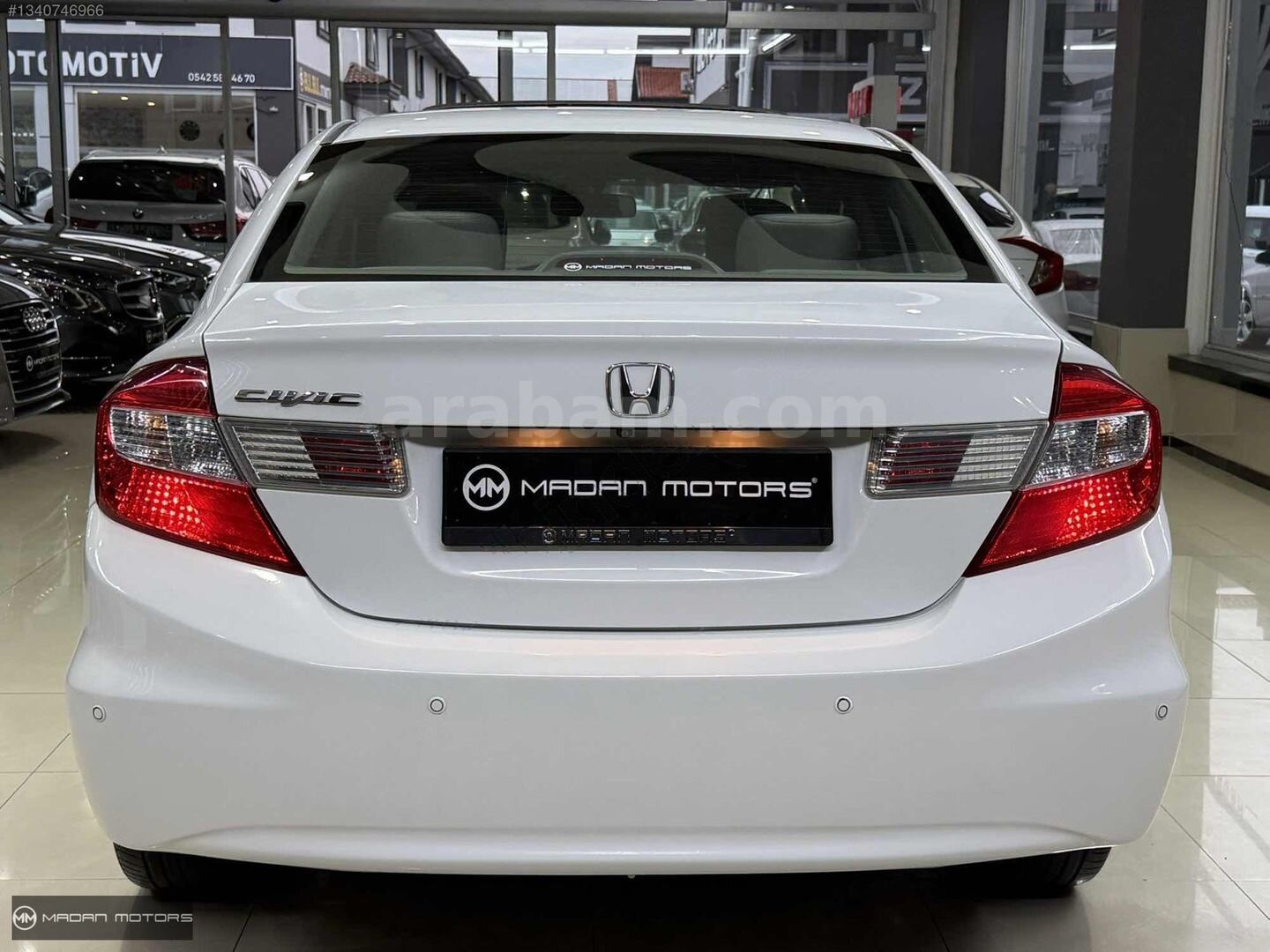 MADAN-2013 HONDA CİVİC 1.6İ-VTEC ELEGANCE 25.000 KM OTOMATİK 5