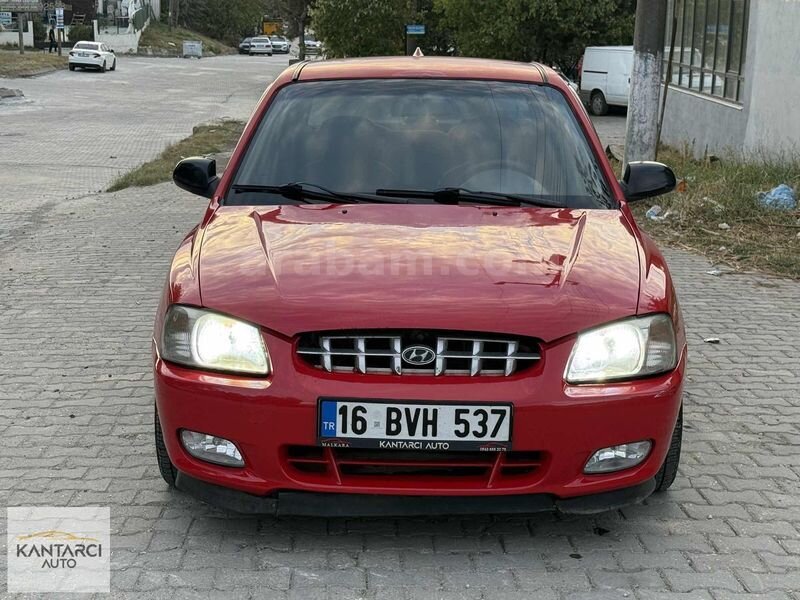 HYUNDAİ ACCENT 2001 MODEL KLİMALI 1.5 BENZİN/LPG