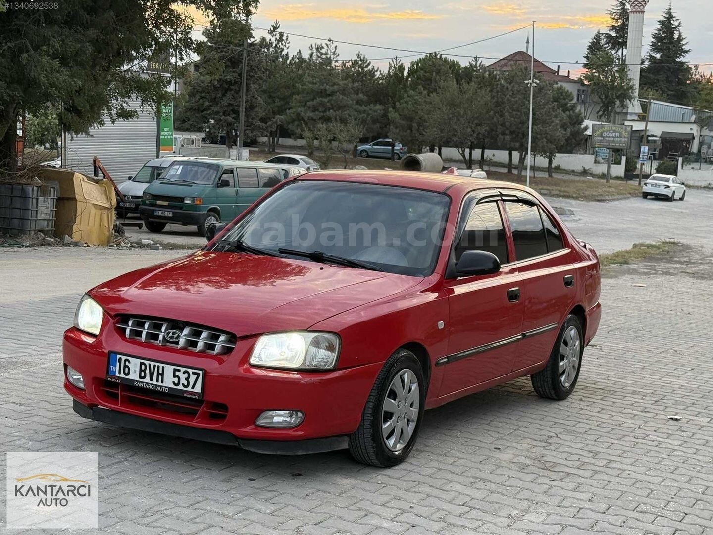 HYUNDAİ ACCENT 2001 MODEL KLİMALI 1.5 BENZİN/LPG 2