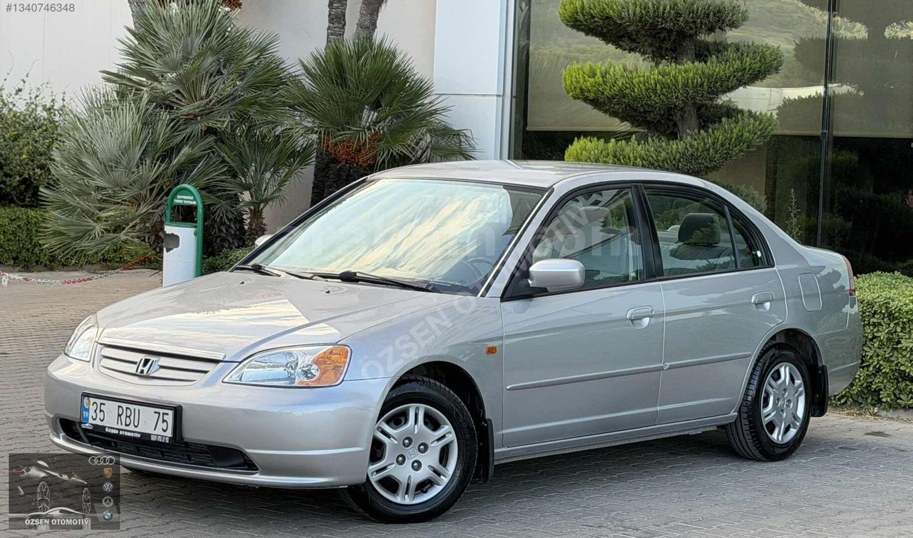 2002 MODEL 1.6 VTEC BENZİN'Lİ 53.000 KM HONDA CİVİC LS 110 HP 4