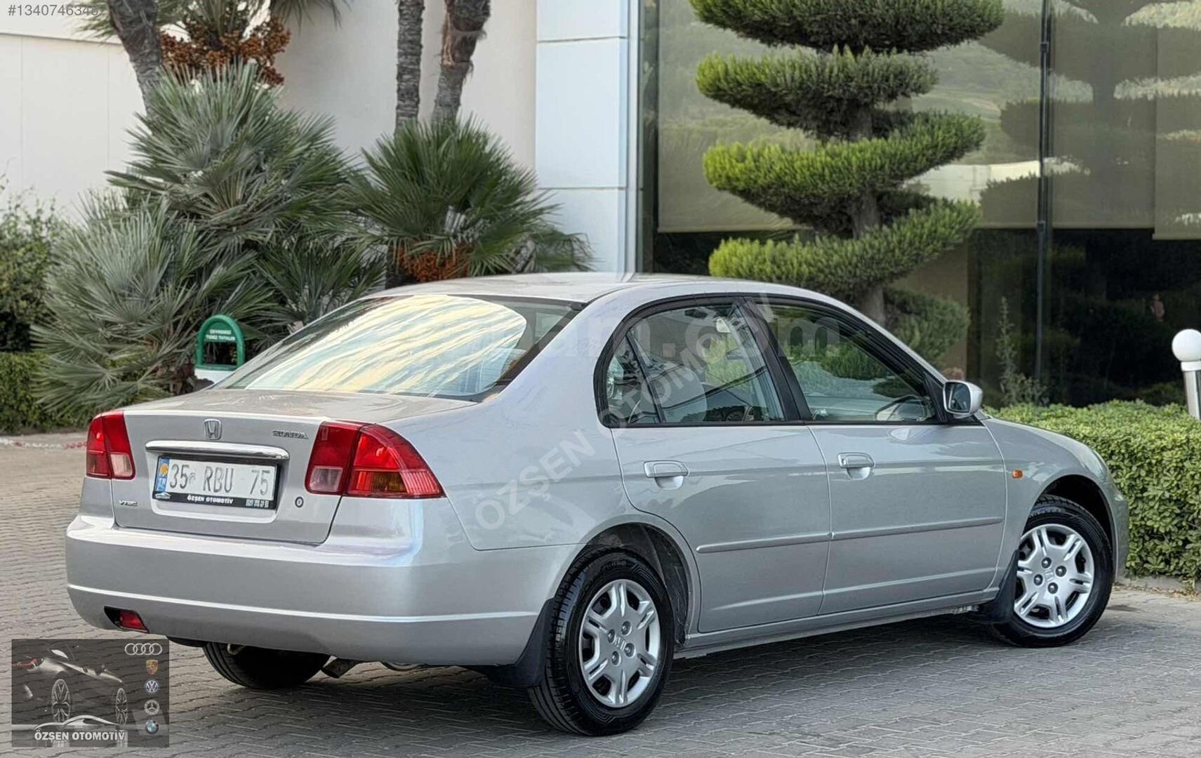 2002 MODEL 1.6 VTEC BENZİN'Lİ 53.000 KM HONDA CİVİC LS 110 HP 6