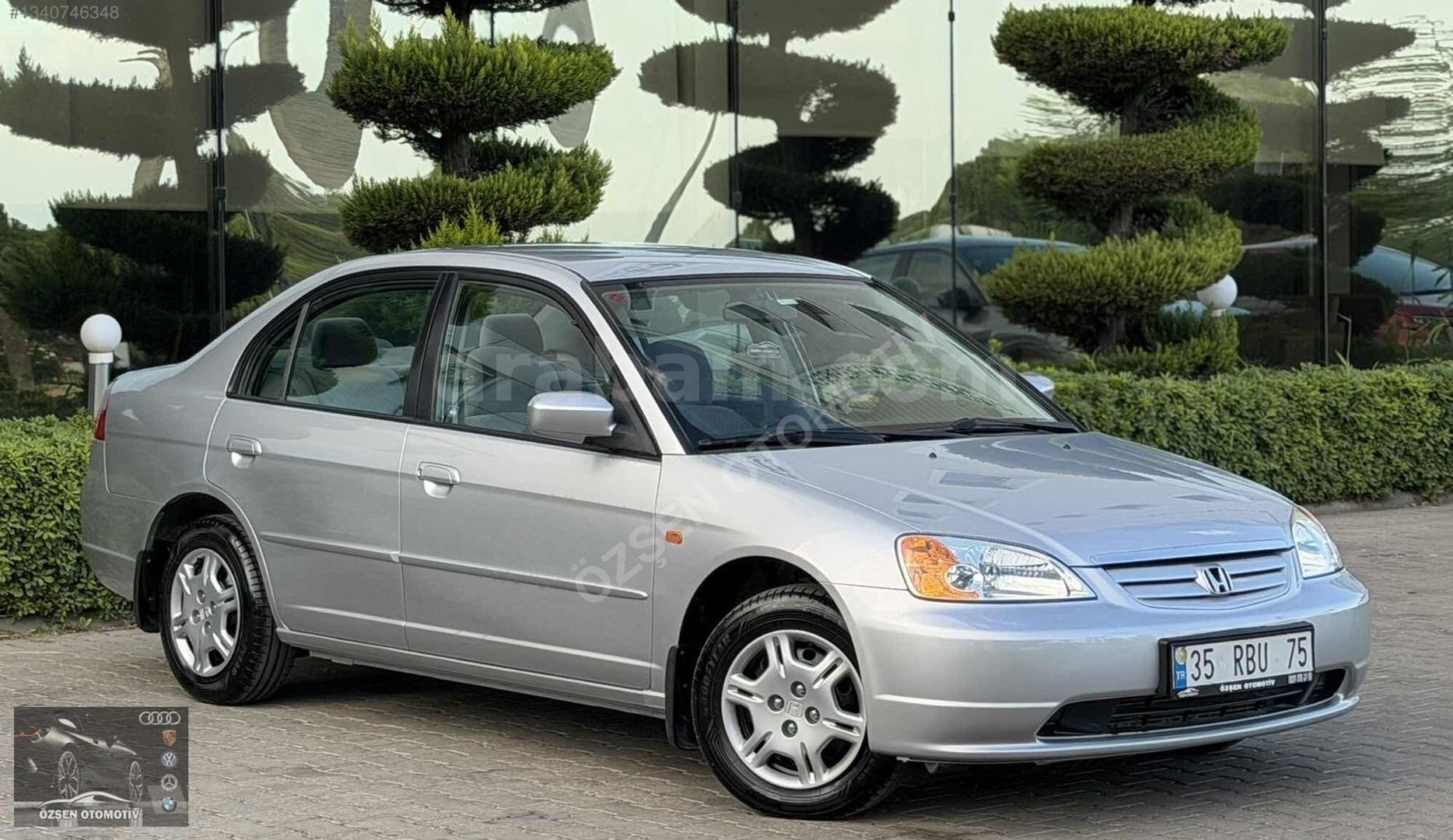 2002 MODEL 1.6 VTEC BENZİN'Lİ 53.000 KM HONDA CİVİC LS 110 HP 5