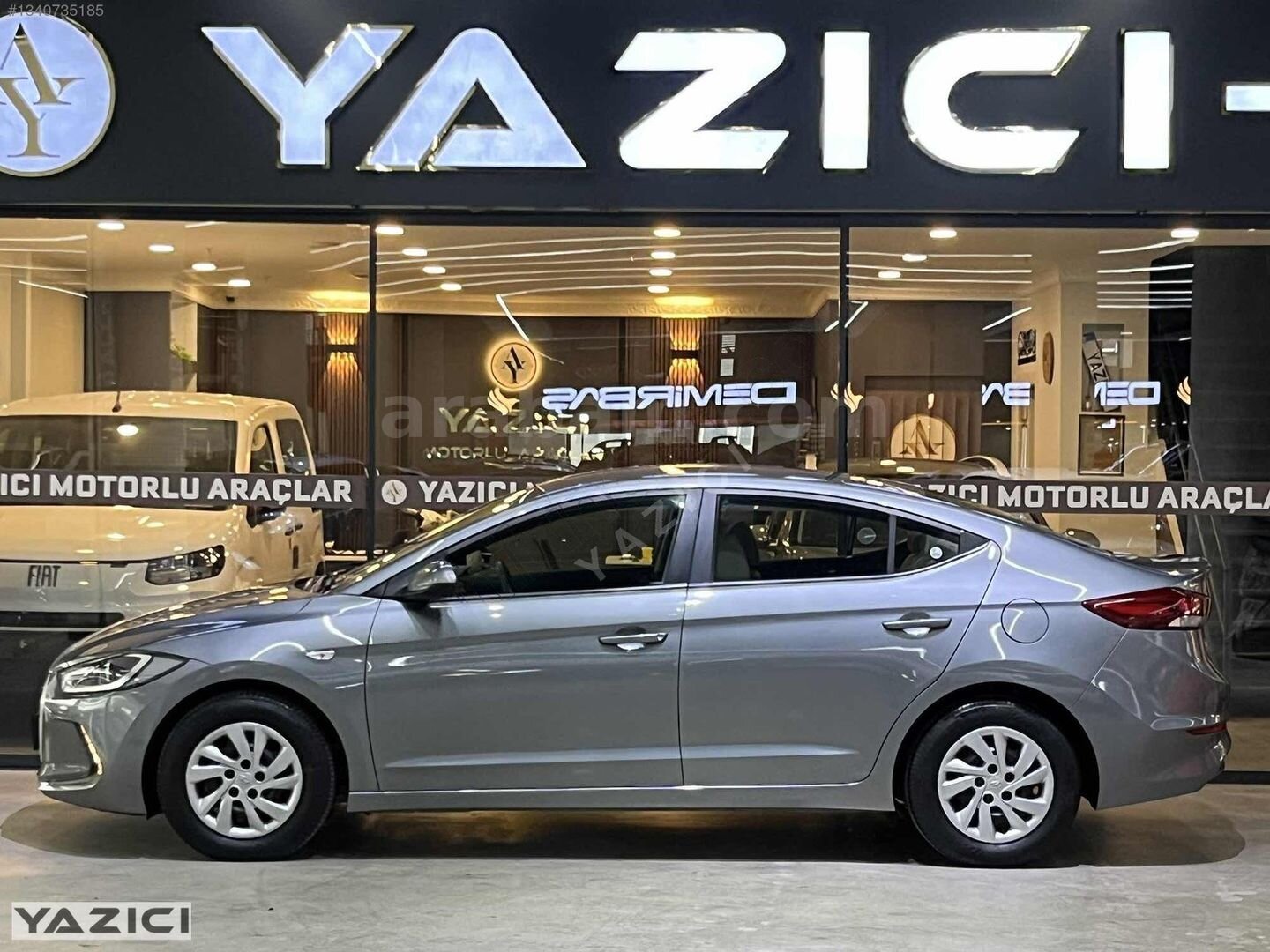 YAZICI | 2017 ELANTRA SADECE 75KM BOYASIZ KAYITSIZ 1.6 STYLE 7