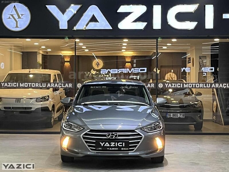 YAZICI | 2017 ELANTRA SADECE 75KM BOYASIZ KAYITSIZ 1.6 STYLE