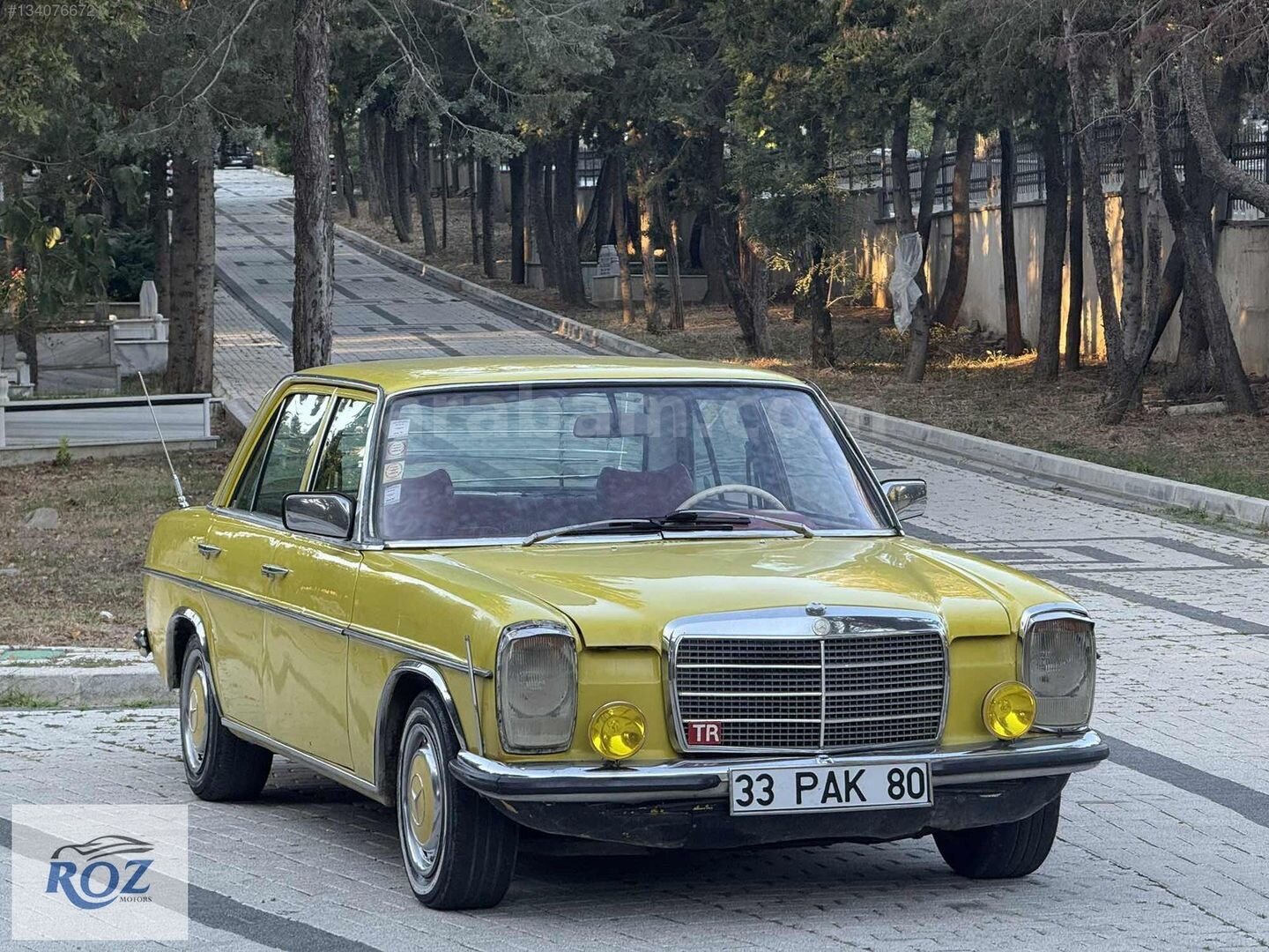 ROZ MOTORSTAN KLASİK MERCEDES 200 D 5