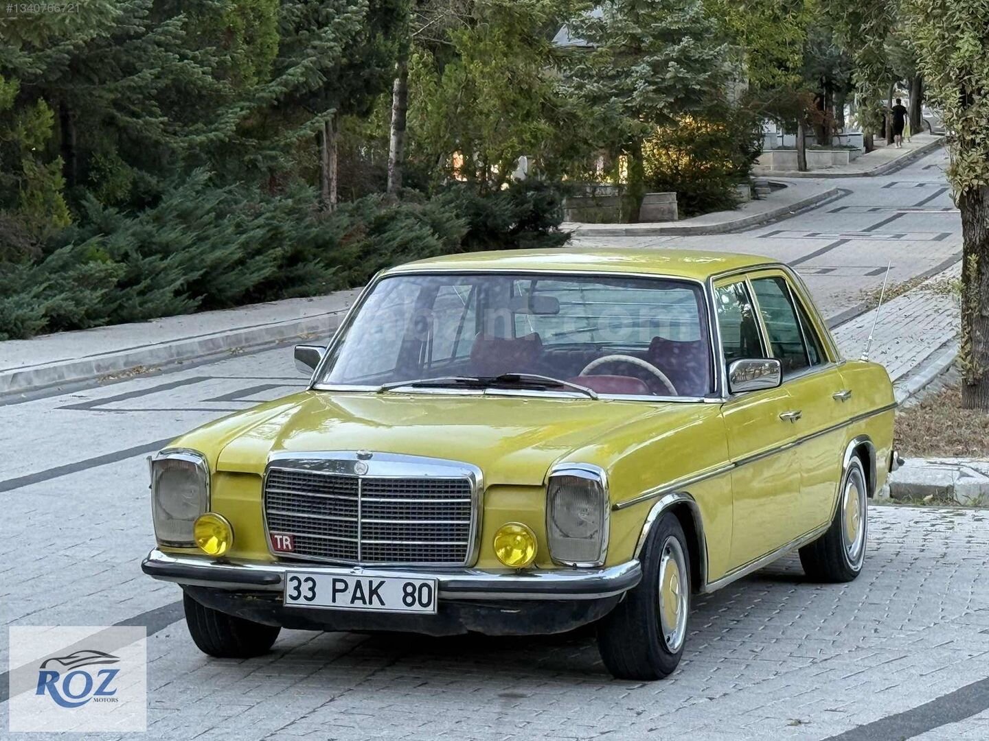 ROZ MOTORSTAN KLASİK MERCEDES 200 D 3