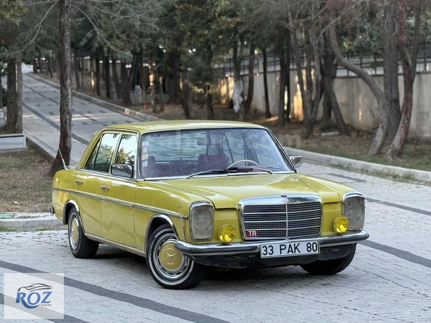 ROZ MOTORSTAN KLASİK MERCEDES 200 D 1