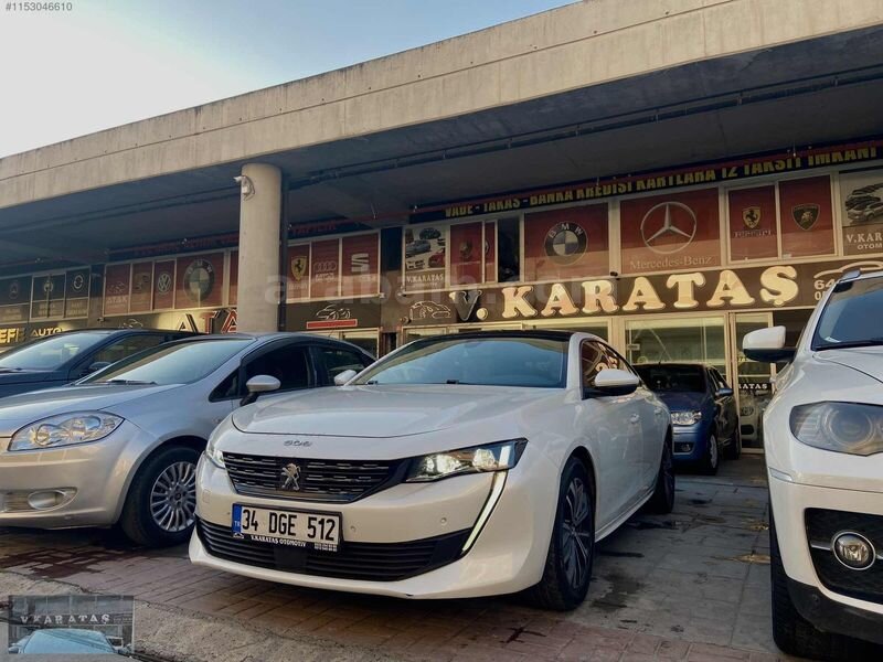 "V.KARATAŞ" 2020 PEUGEOT 508 1.5BlueHdı ALLURE EAT8 CAM TAVAN