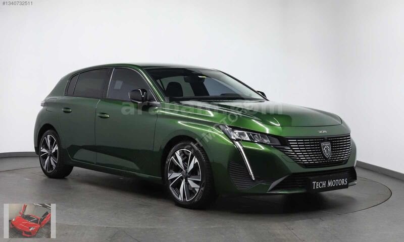TECH MOTORS 2023 PEUGEOT 308 ALLURE EAT8 HAYALET+KEYLESS+HATASIZ