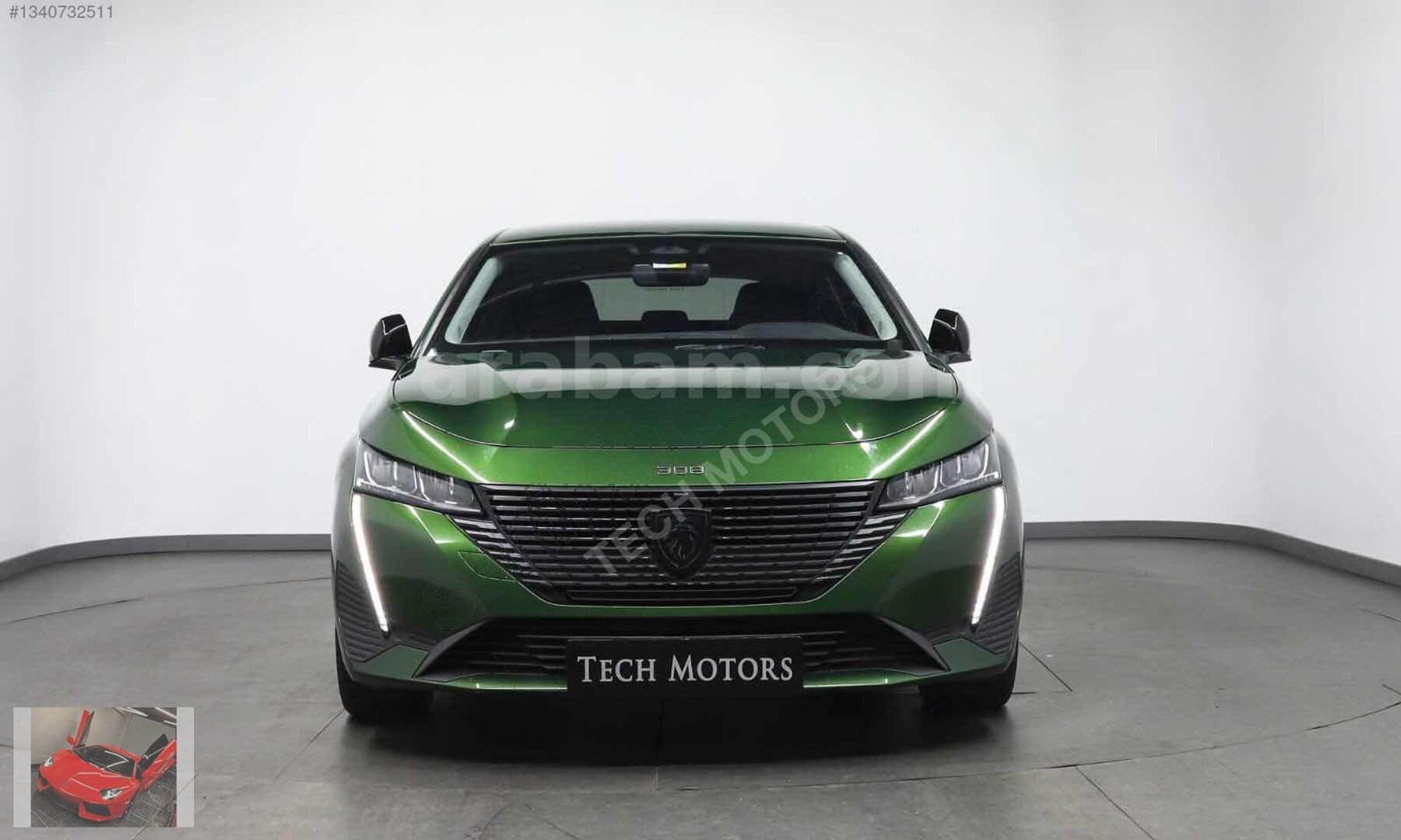 TECH MOTORS 2023 PEUGEOT 308 ALLURE EAT8 HAYALET+KEYLESS+HATASIZ 3