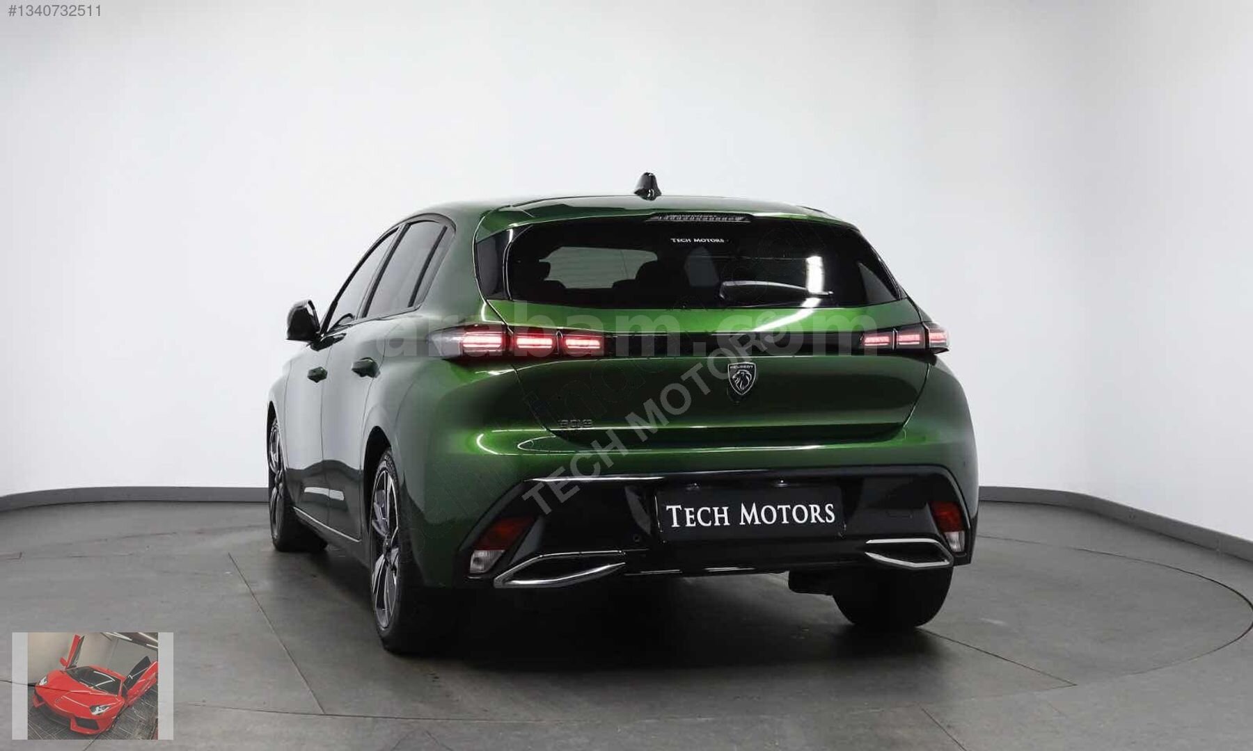 TECH MOTORS 2023 PEUGEOT 308 ALLURE EAT8 HAYALET+KEYLESS+HATASIZ 7
