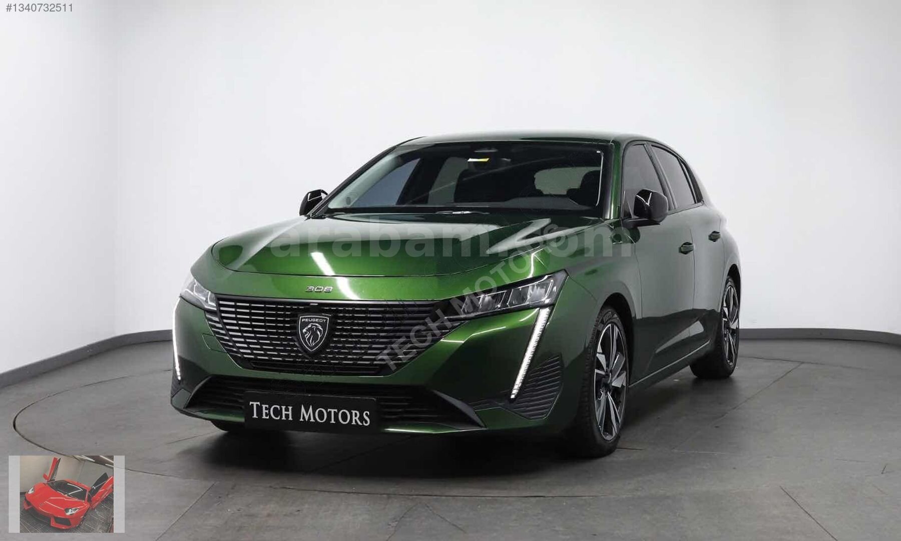 TECH MOTORS 2023 PEUGEOT 308 ALLURE EAT8 HAYALET+KEYLESS+HATASIZ 4