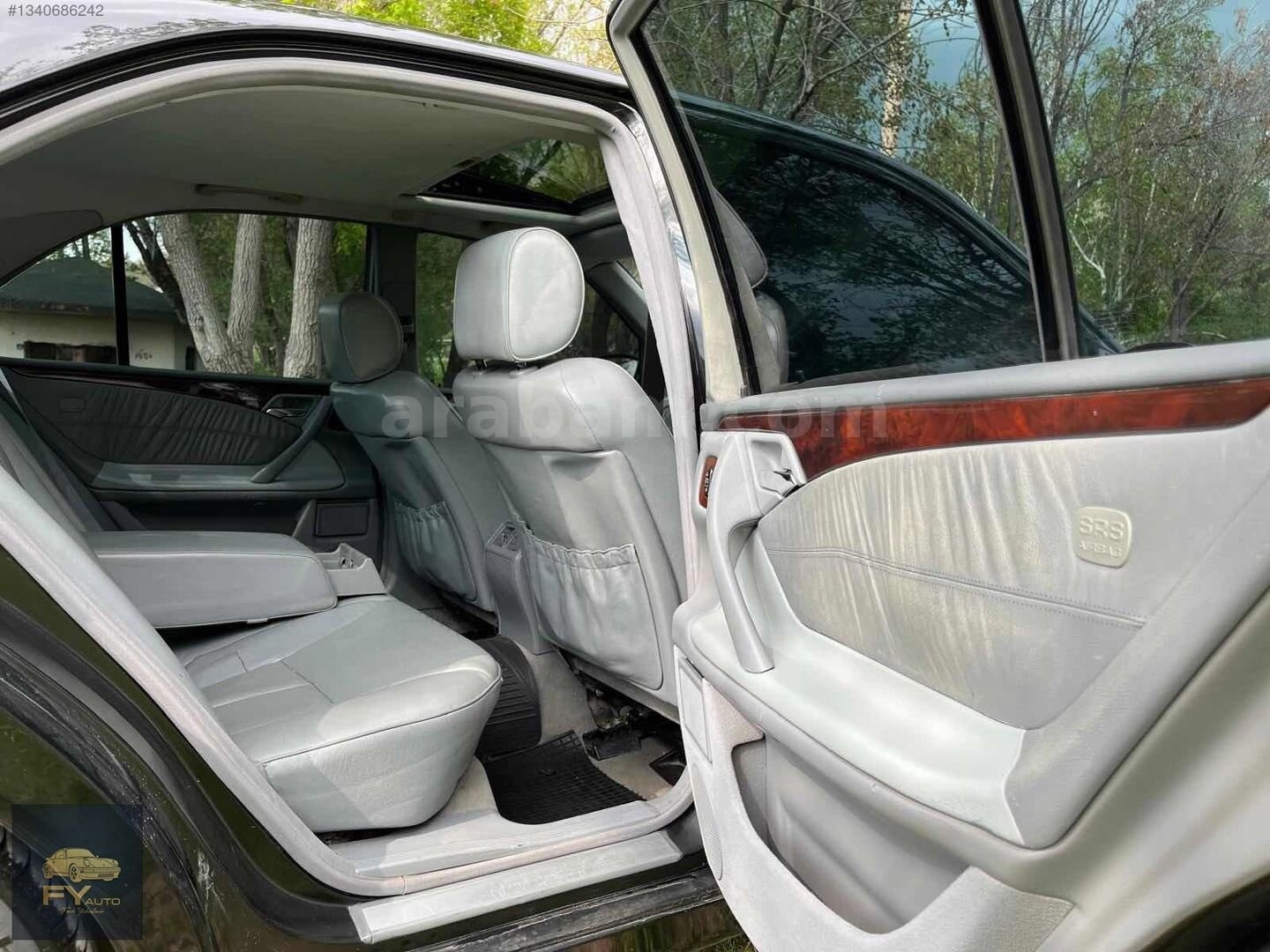 2000 MERCEDES E200 KOMP. ELEGANCE DEĞİŞENSİZ KOMPLE TEMİZ BOYALI 6
