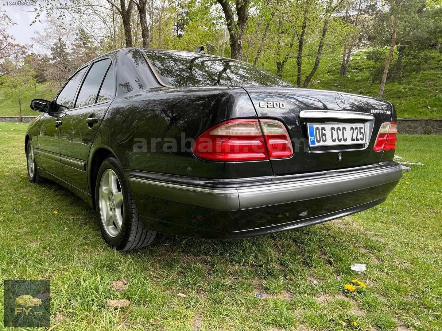 2000 MERCEDES E200 KOMP. ELEGANCE DEĞİŞENSİZ KOMPLE TEMİZ BOYALI 7