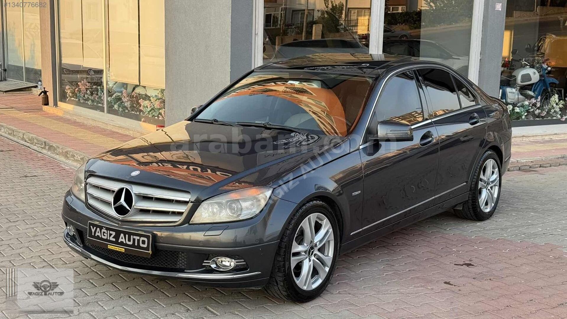 YAĞIZ AUTODAN 2010 c180 cam tavan benzin LPG 7