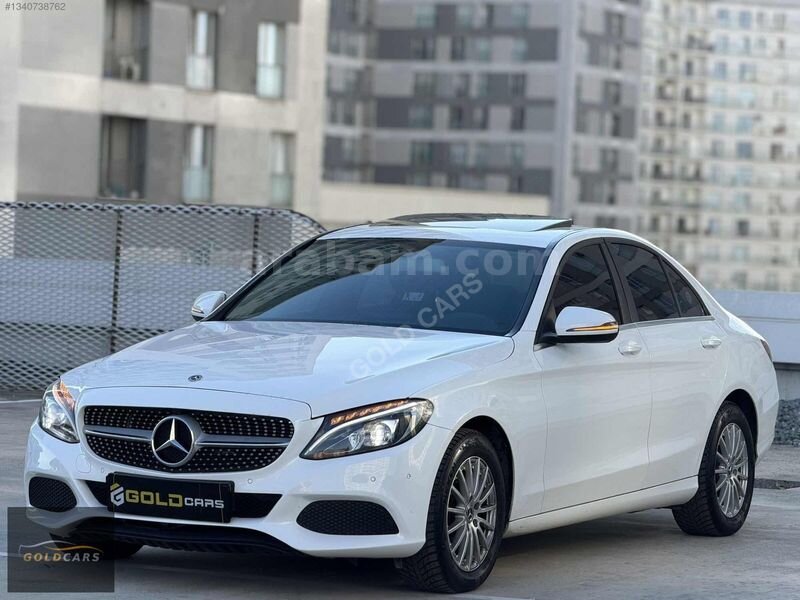 GOLD CARS 2017 C200D COMFORT 155.000KM SUNRUF-DERİ-LED-BAKIMLI