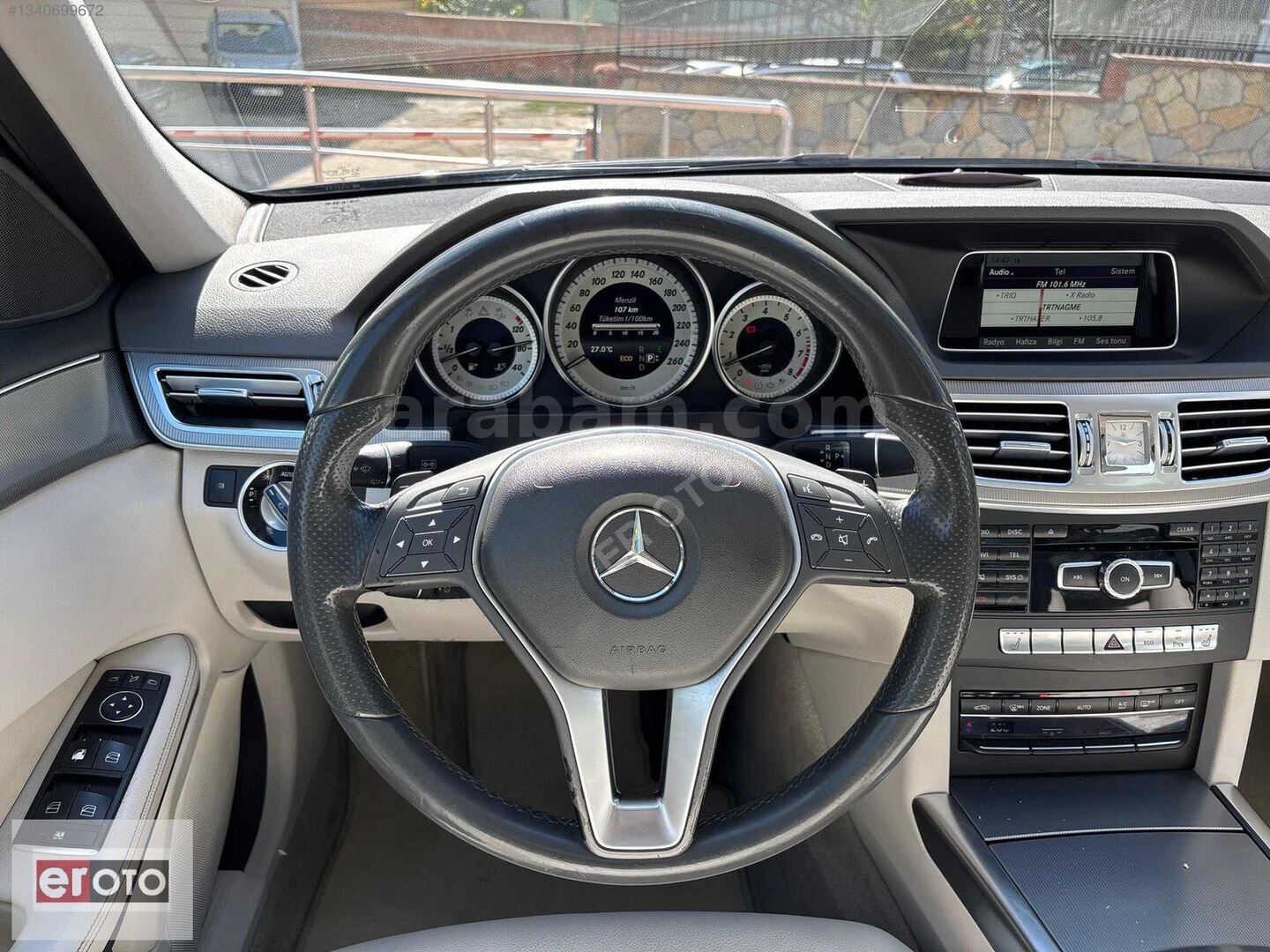 ER OTO 2014 MERCEDES E180 ELİTE CAM TAVAN 86.000 KM BAYİ KAZASIZ 4