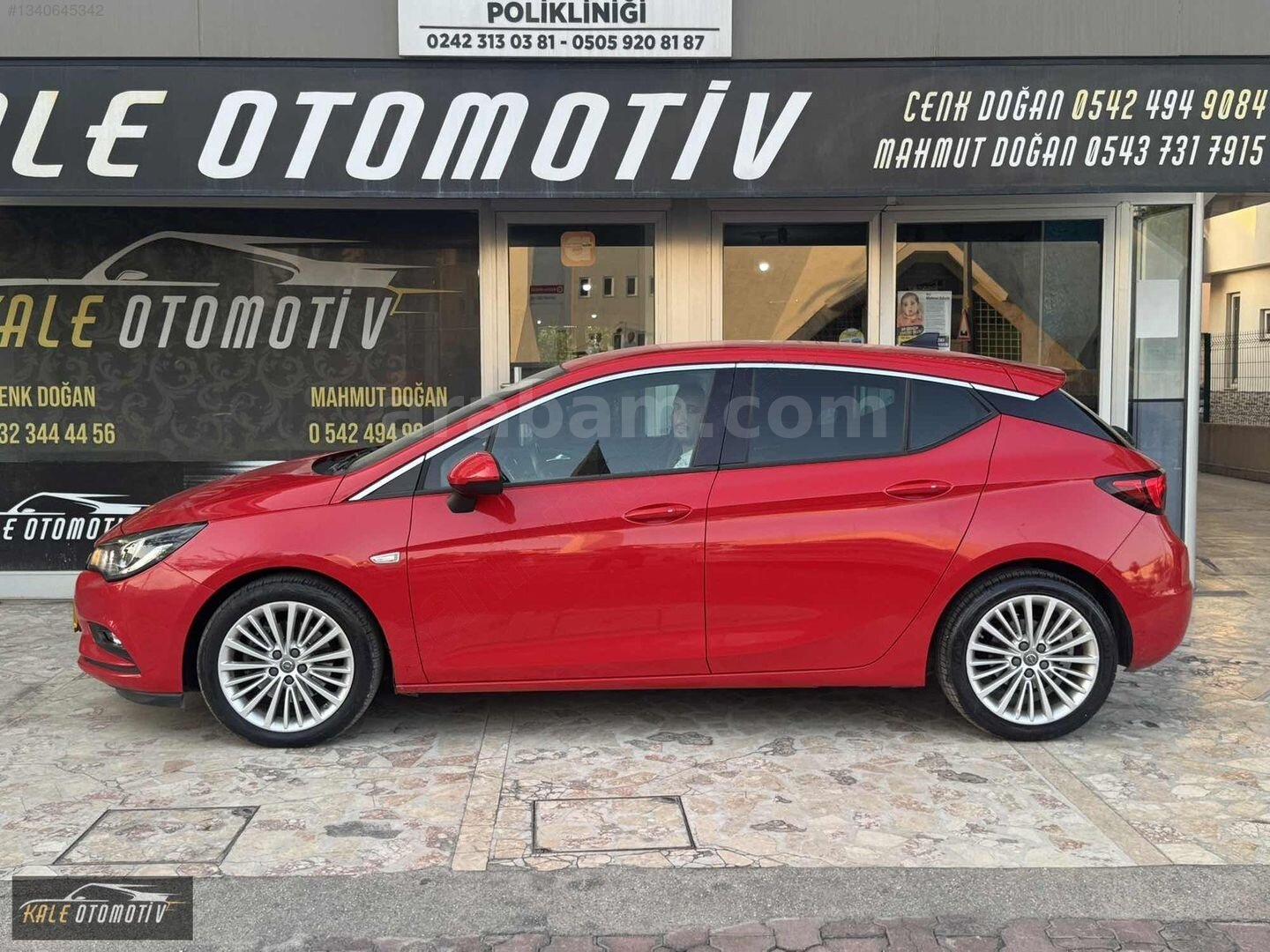 KALE'DEN ATEŞ KIRMIZISI OTOMATİK ASTRA 5