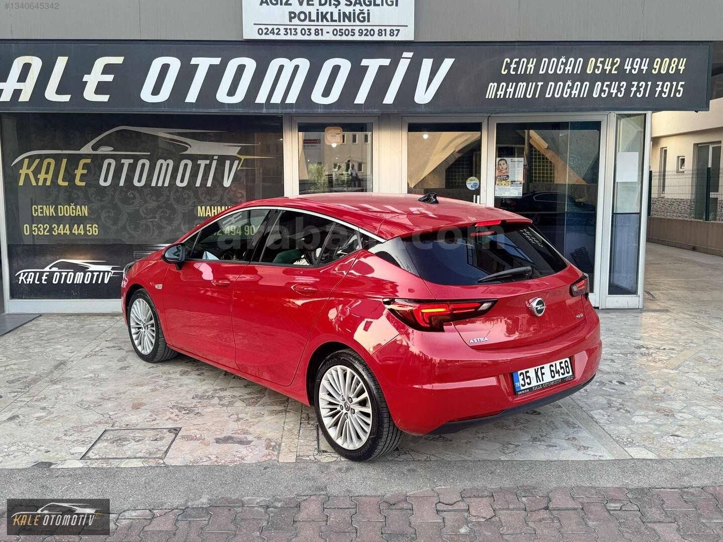 KALE'DEN ATEŞ KIRMIZISI OTOMATİK ASTRA 7