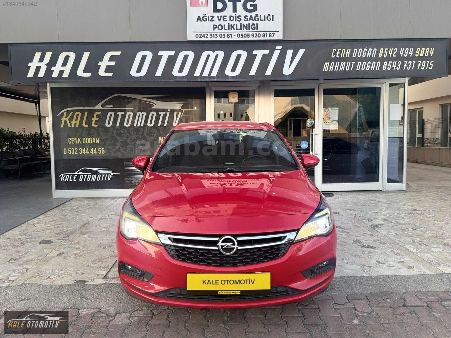 KALE'DEN ATEŞ KIRMIZISI OTOMATİK ASTRA 1