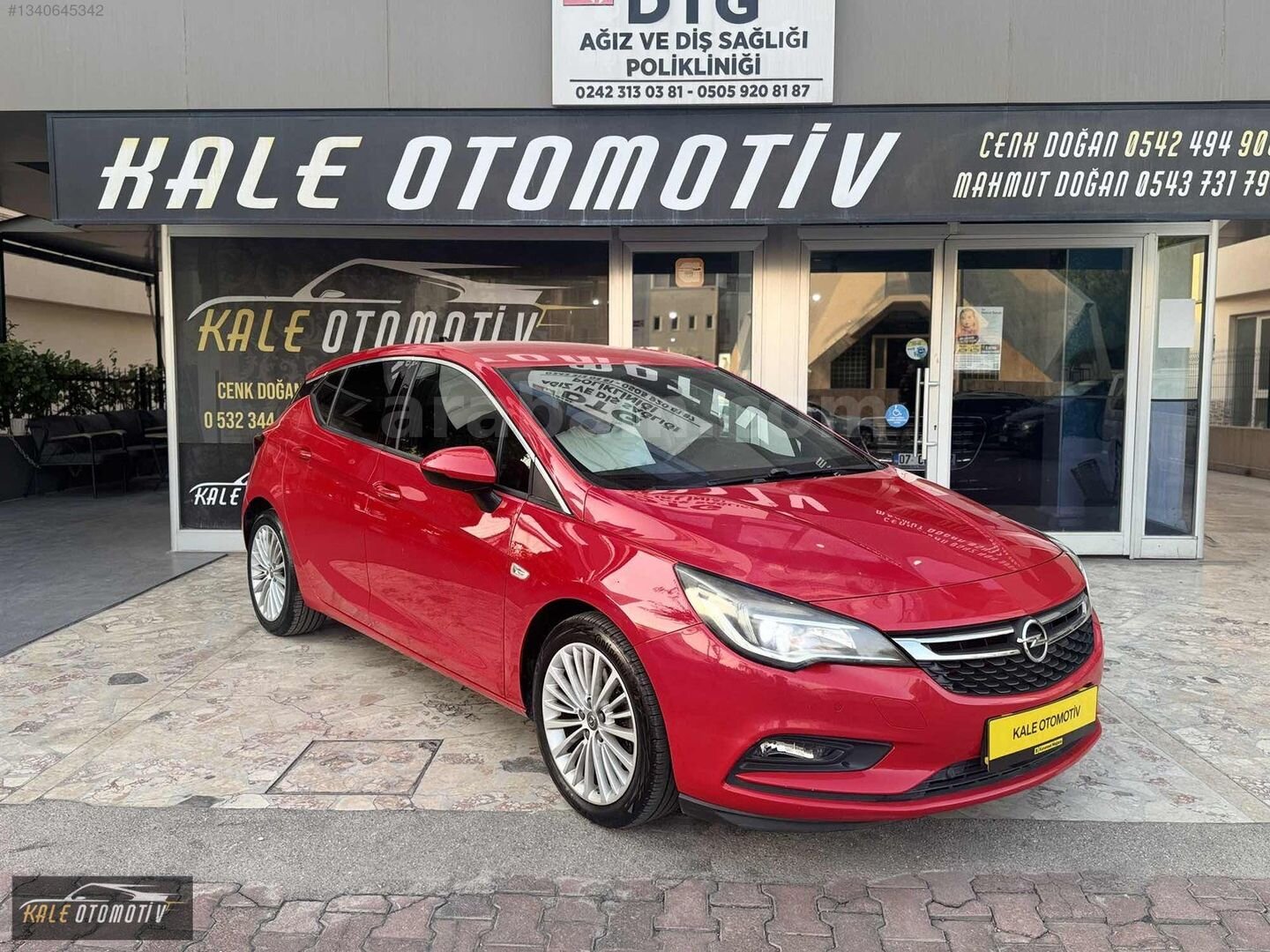 KALE'DEN ATEŞ KIRMIZISI OTOMATİK ASTRA 4