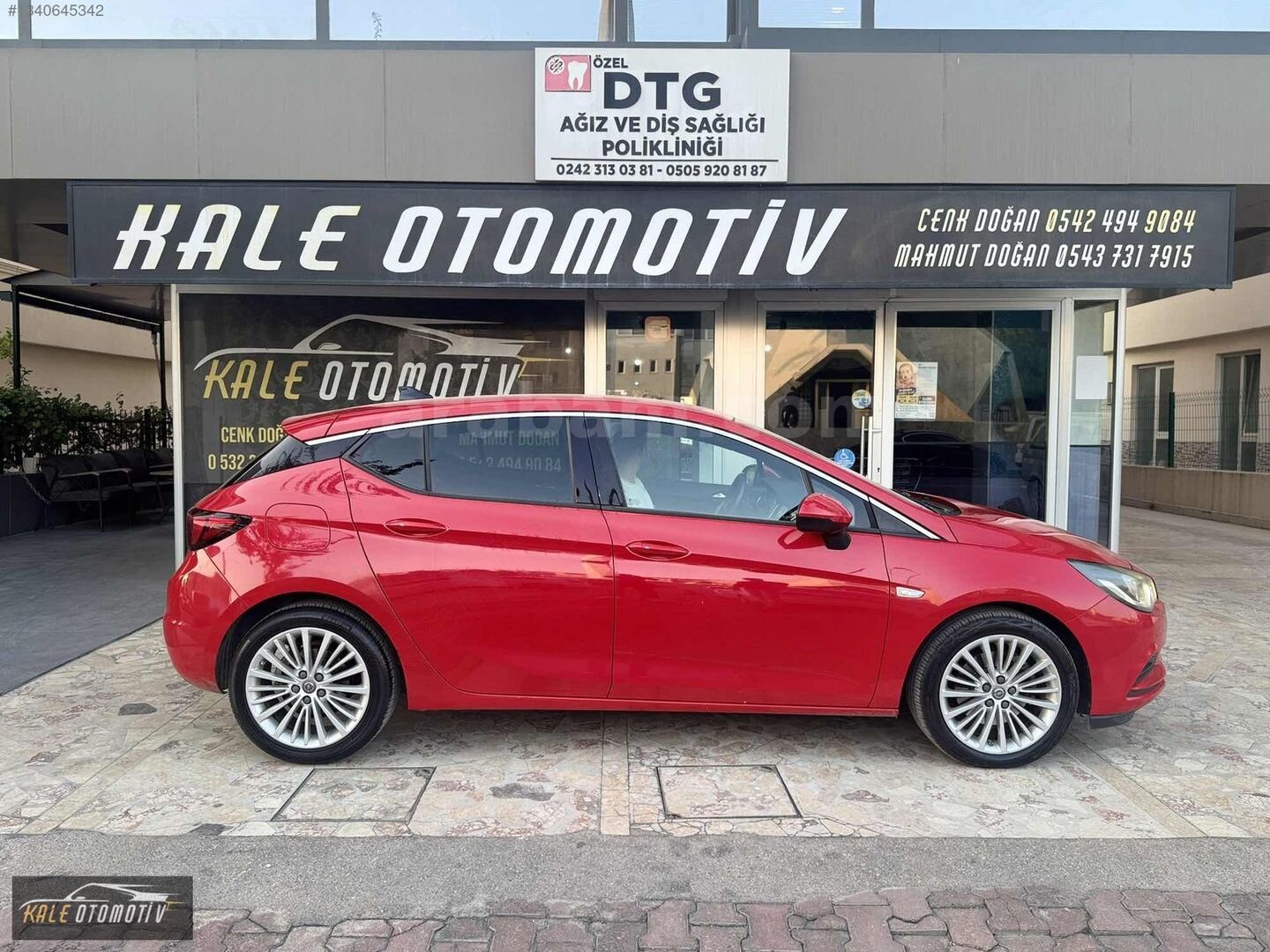 KALE'DEN ATEŞ KIRMIZISI OTOMATİK ASTRA 6