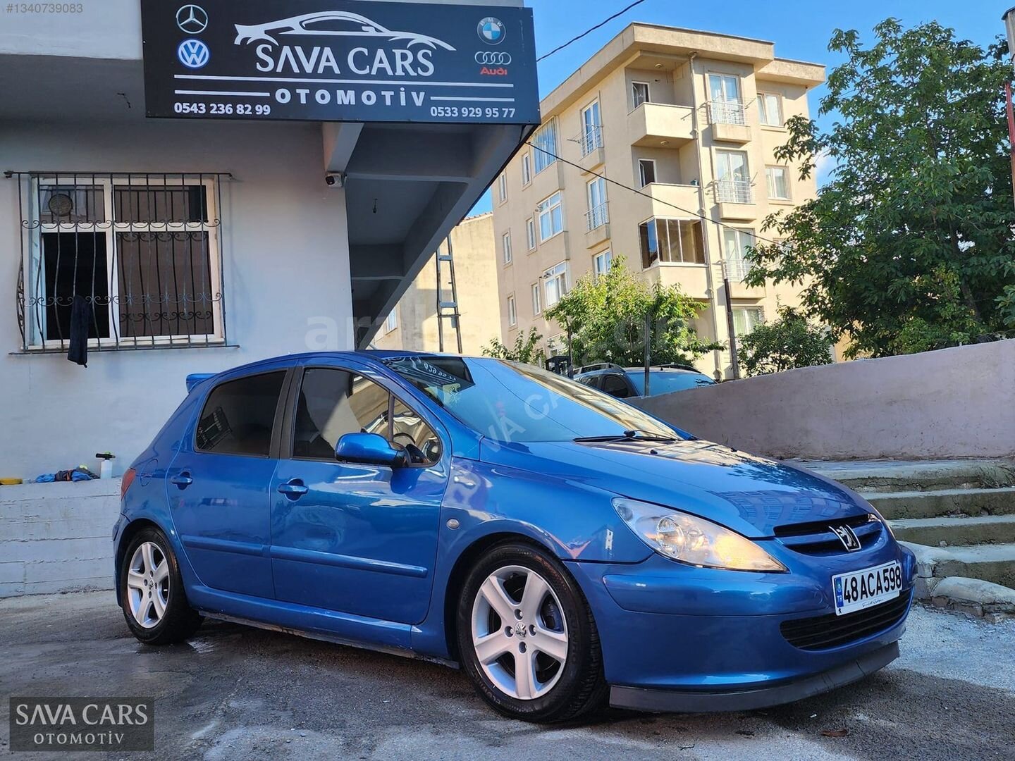 -SAVA CARS- 2004 PEUGEOT 307 1.6 TECHNOPLUS OTOMATİK LPG 1
