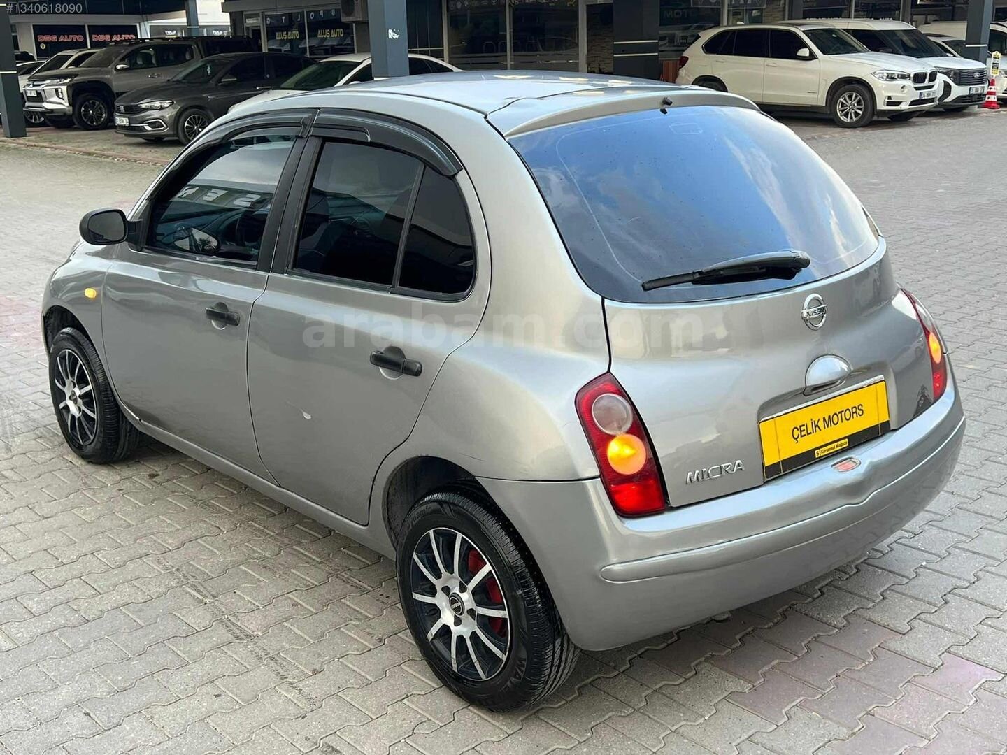 ÇELİK'DEN 2008 NİSSAN MİCRA 1.5 DZL -KLİMA-ABS-CAM OTO-EMSLSZ !! 4