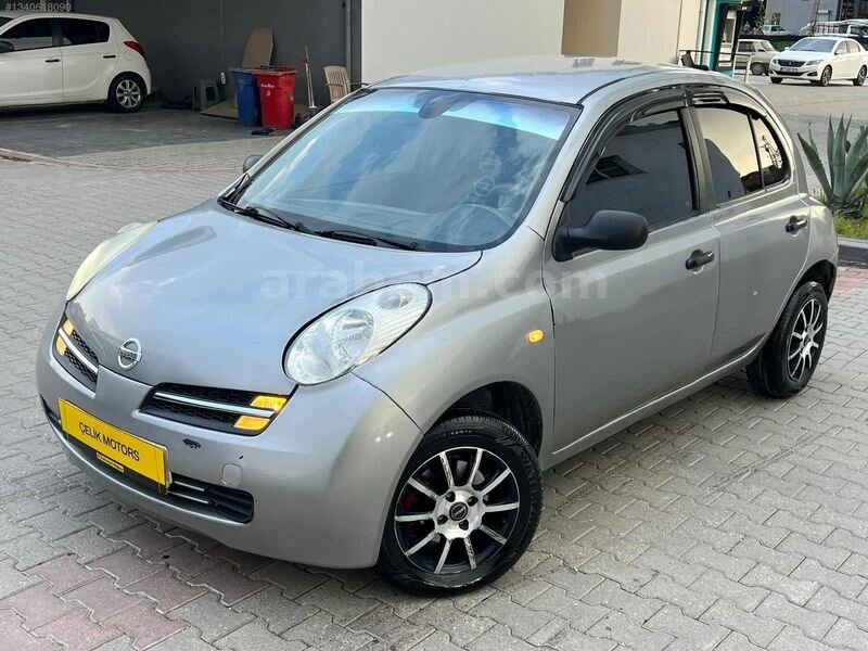 ÇELİK'DEN 2008 NİSSAN MİCRA 1.5 DZL -KLİMA-ABS-CAM OTO-EMSLSZ !!