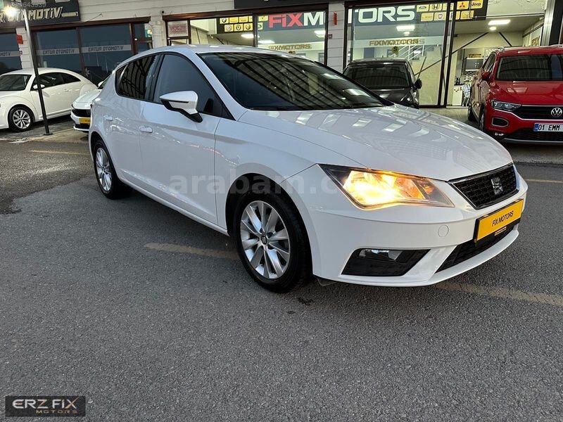 ERZ FİX MOTORS'dan 2017 SEAT LEON 1.2TSİ DSG HATASIZ GENİŞ EKRN