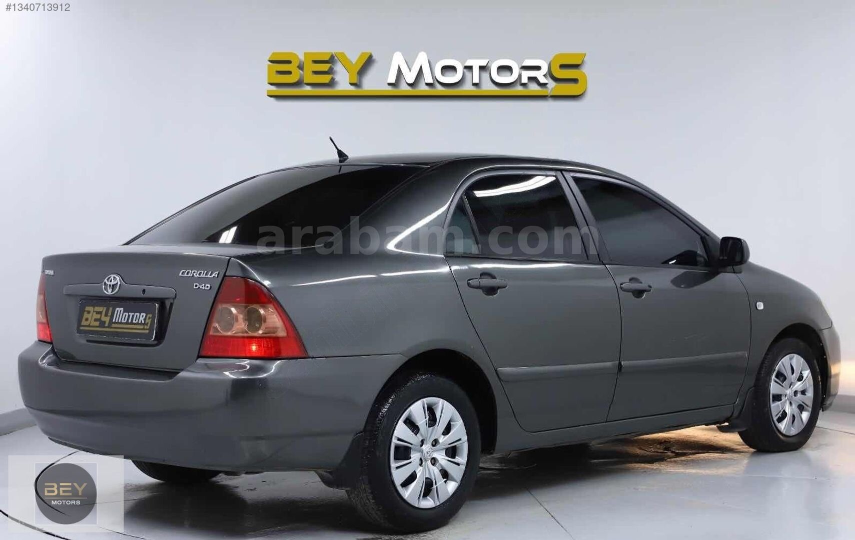 BEY MOTORS'DAN**220.000TL PEŞİN ELDEN SENET** 2007 1.4 D-4D OTO. 3
