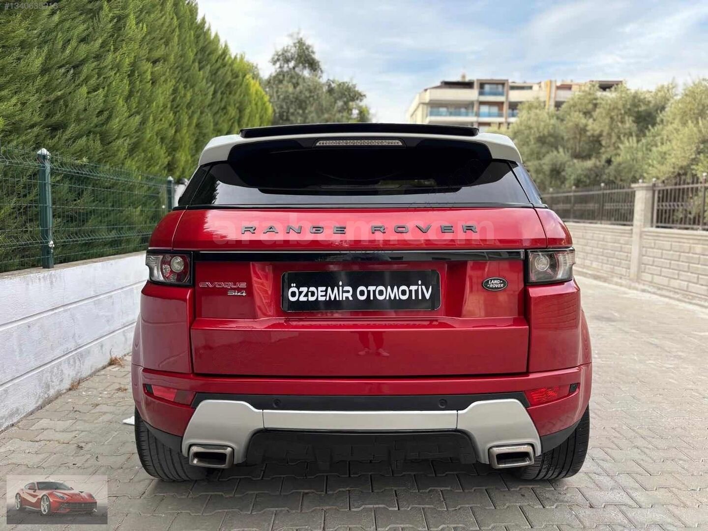 2012 MODEL ORJİNAL EVOQUE 2.0 Sİ4 DYNAMİC CAM TAVAN 5