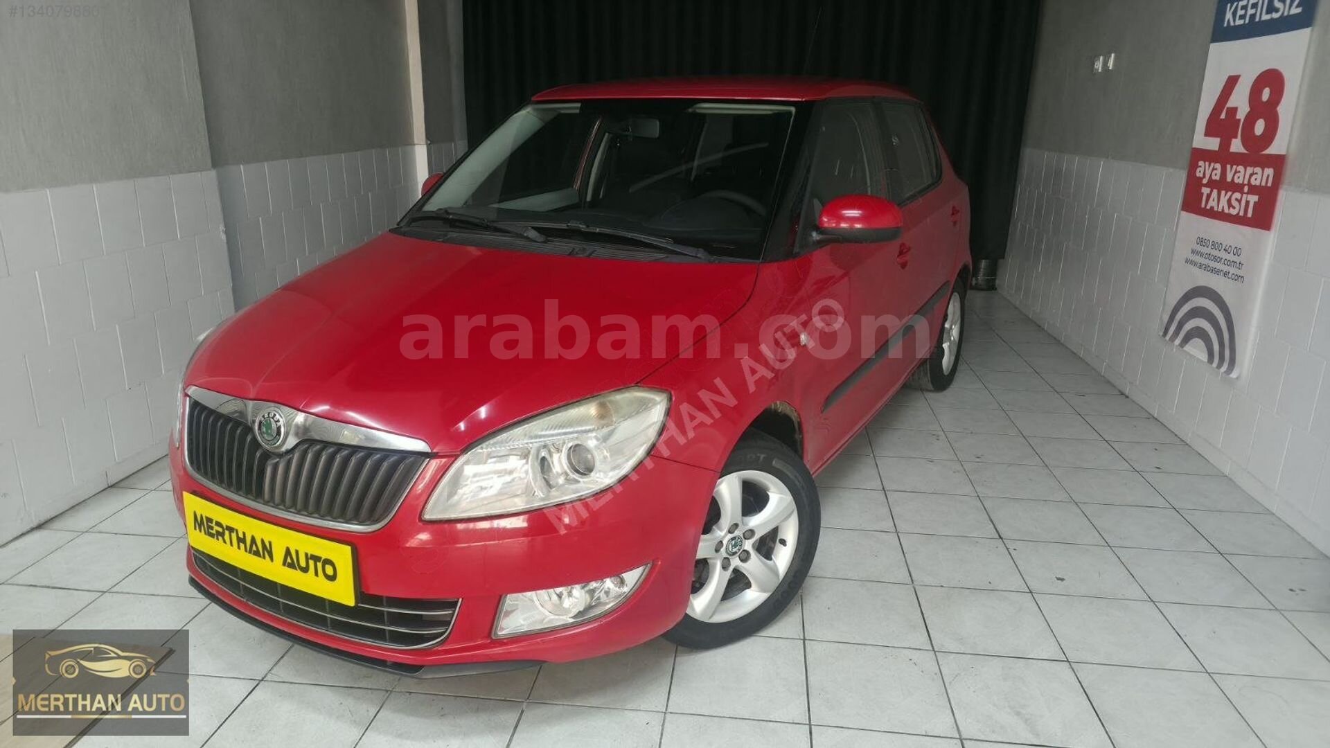2011 MODEL SKODA FABİA 2.SAHİBİNDN 110.000TL PEŞİNAT İLE 1