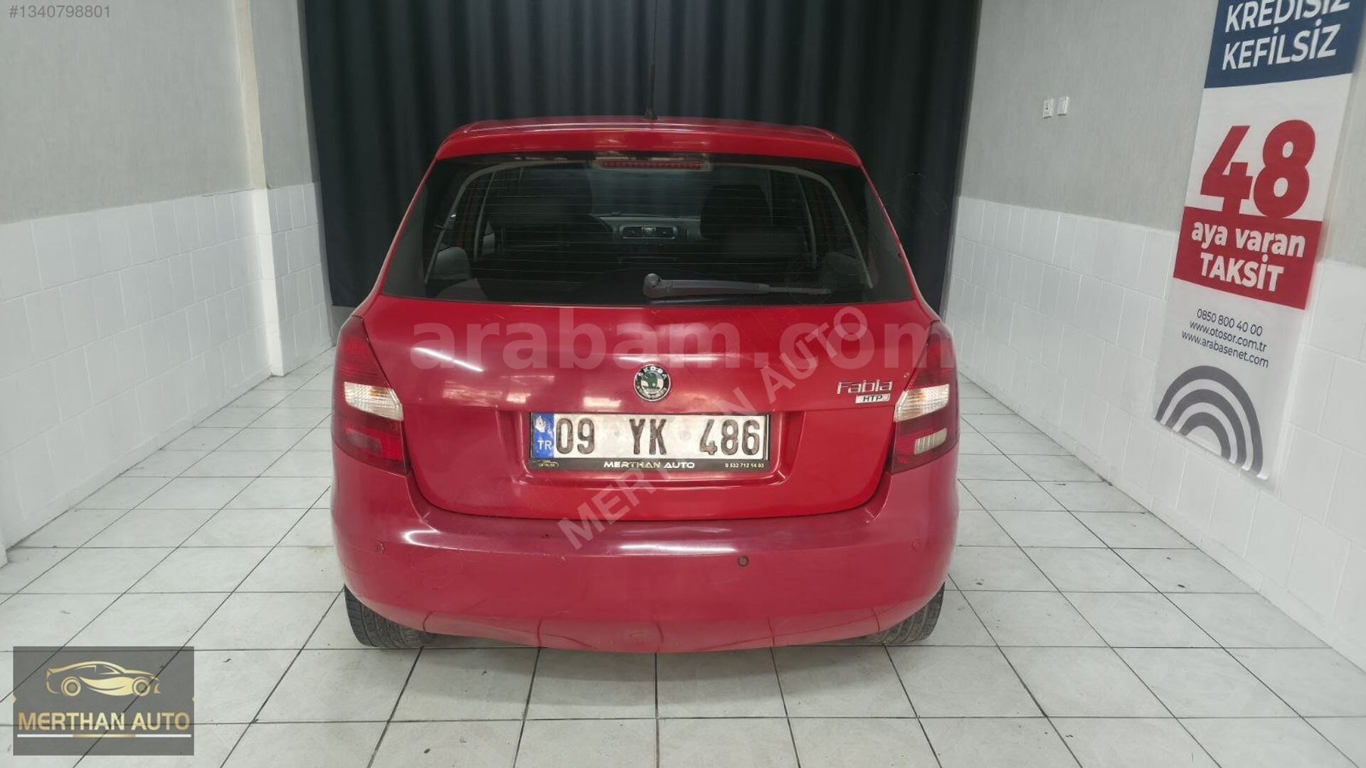 2011 MODEL SKODA FABİA 2.SAHİBİNDN 110.000TL PEŞİNAT İLE 6