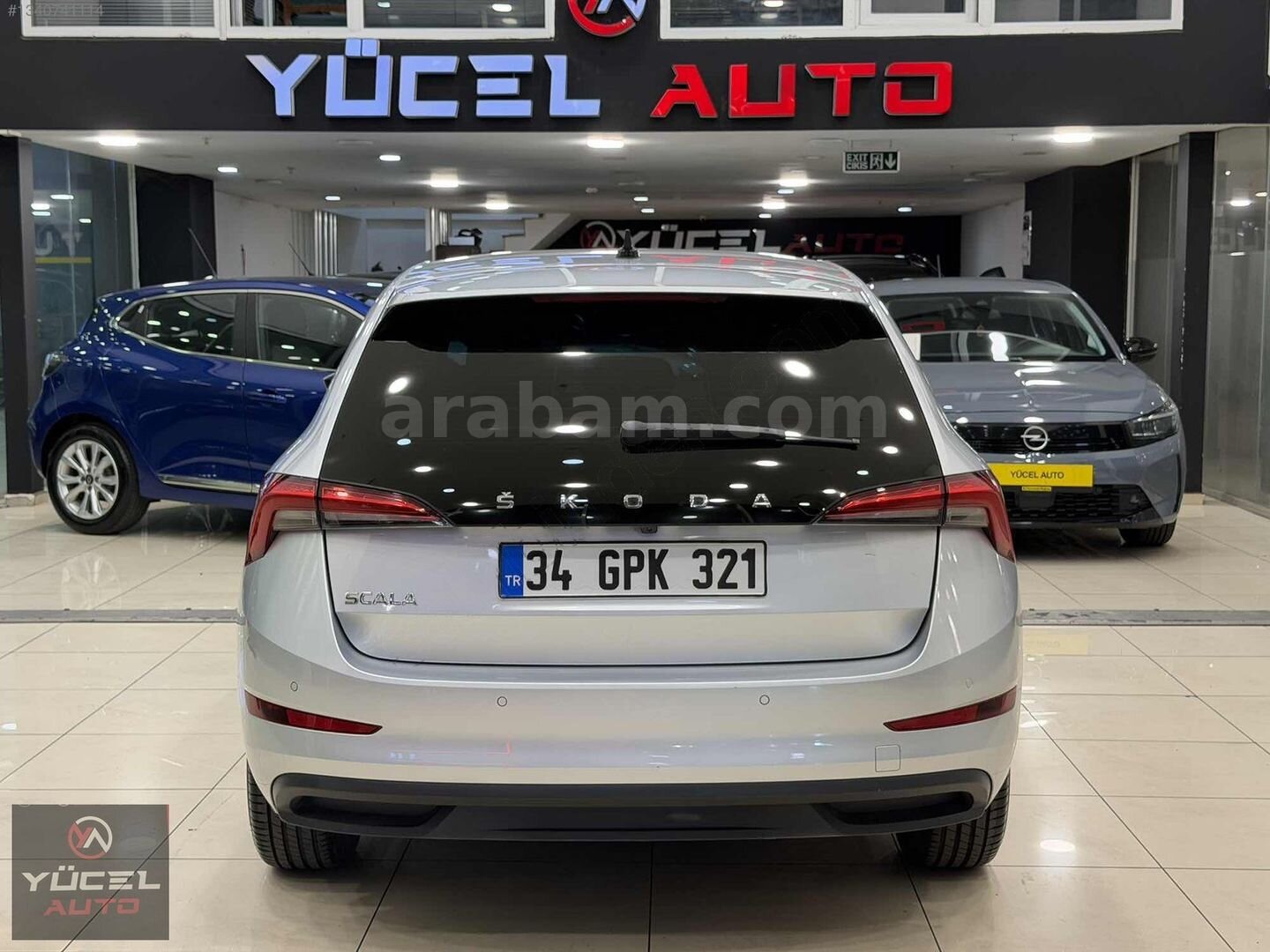 KAZASIZ DEĞİŞENSİZ 2023 MODEL SKODA SCALA PREMİUM OTOMATİK 6