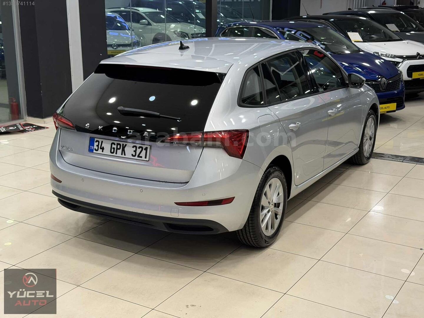 KAZASIZ DEĞİŞENSİZ 2023 MODEL SKODA SCALA PREMİUM OTOMATİK 7