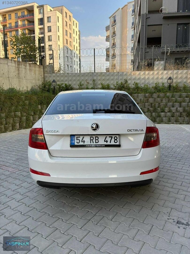 2016 MODEL SKODA OCTAVIA 1.6 OTOMATİK TEMiz BAKIMLI 4