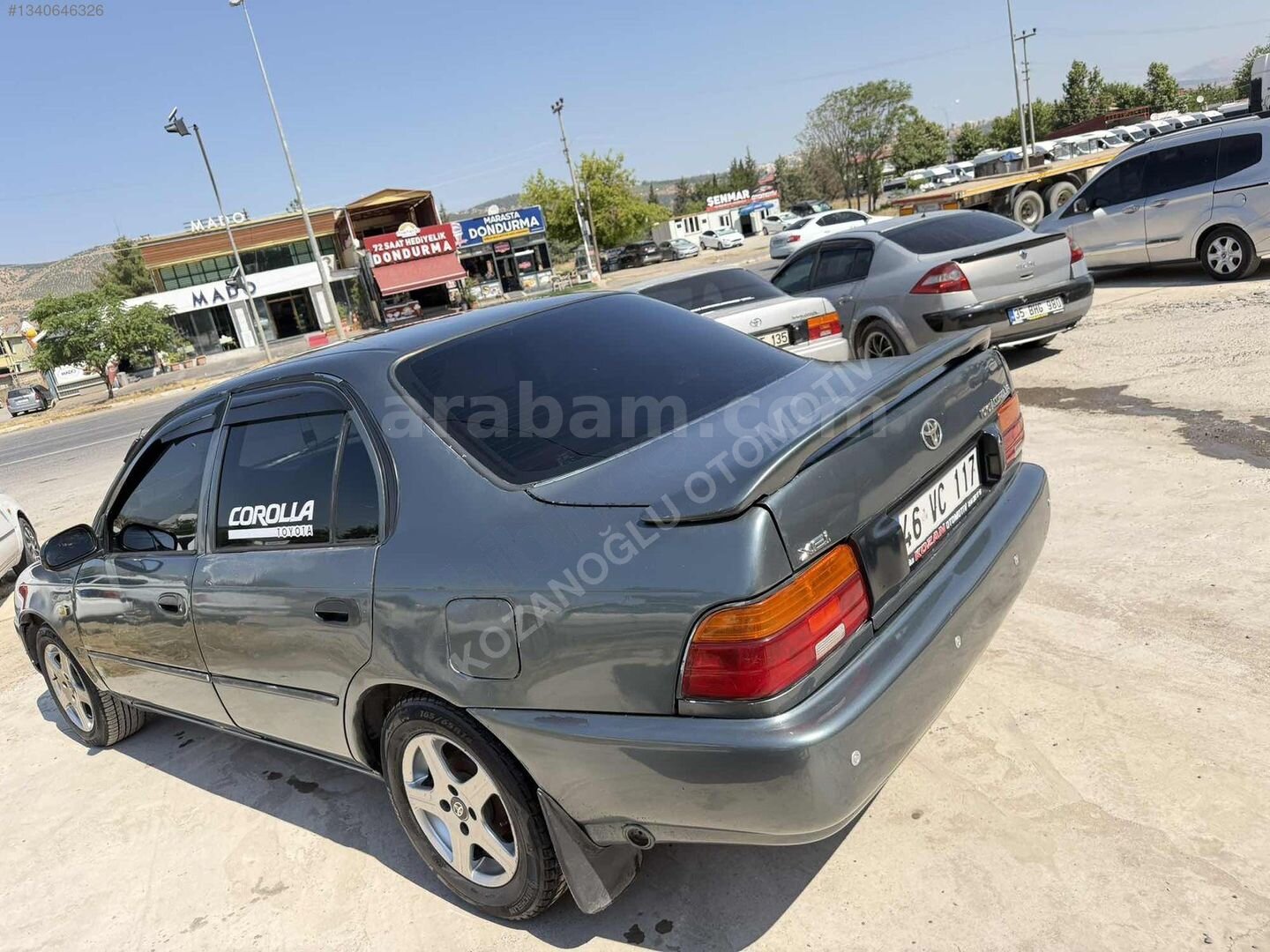 96 TOYATA COROLLA 1.6 KILİMALI HİDROLİK ÖN İKİ CAM OTOMATİK 4